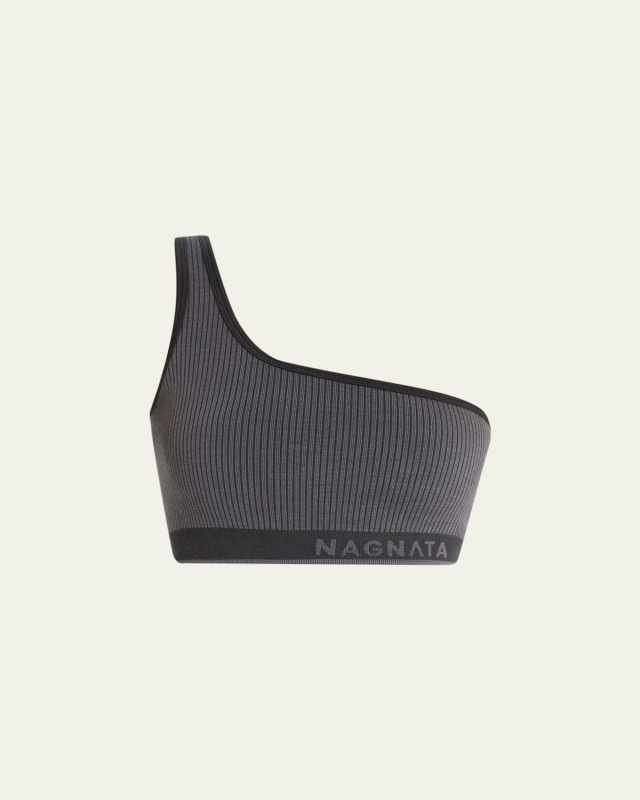 Ryo Asymmetric Rib Bralett